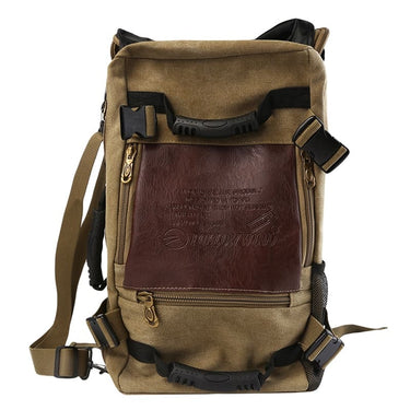 venta de mochilas viajeras en peru verde militar